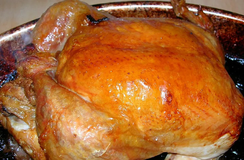 Курица с лимоном и чесноком