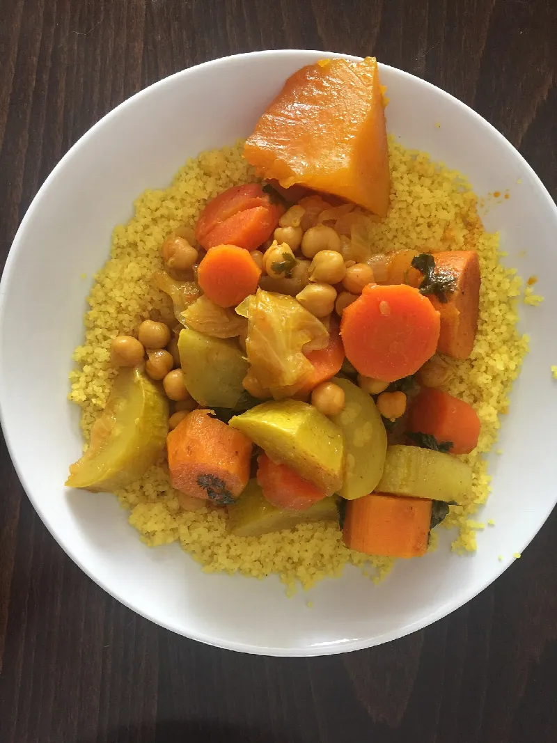 Кускус с овощами
