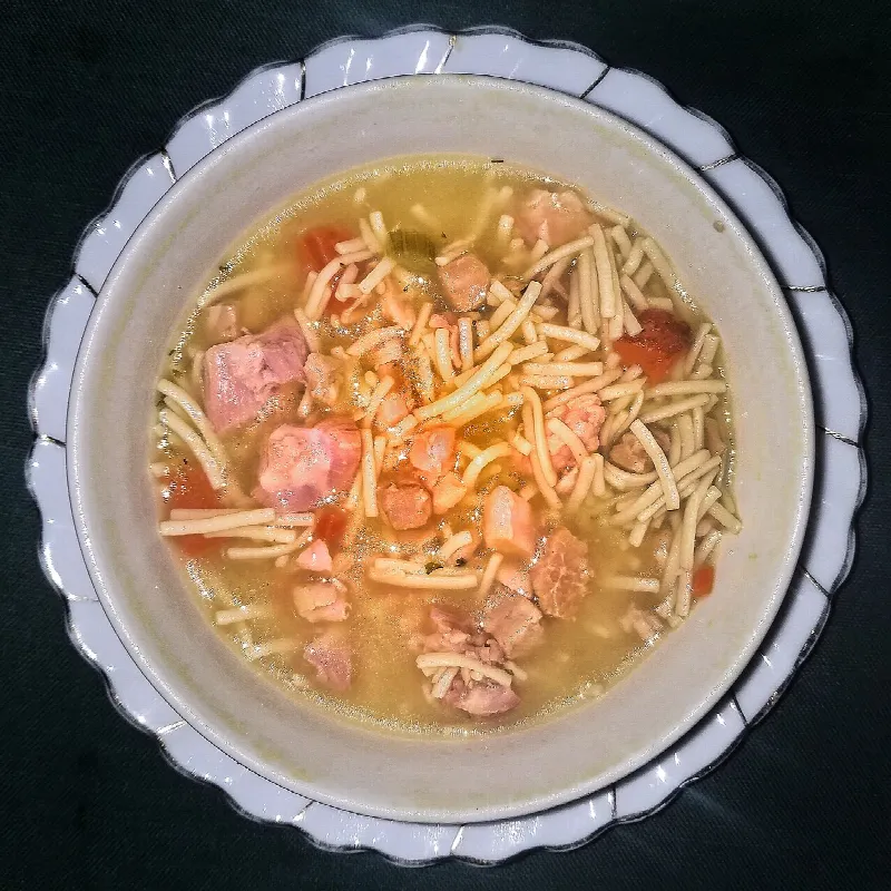 Суп из индейки с овощами